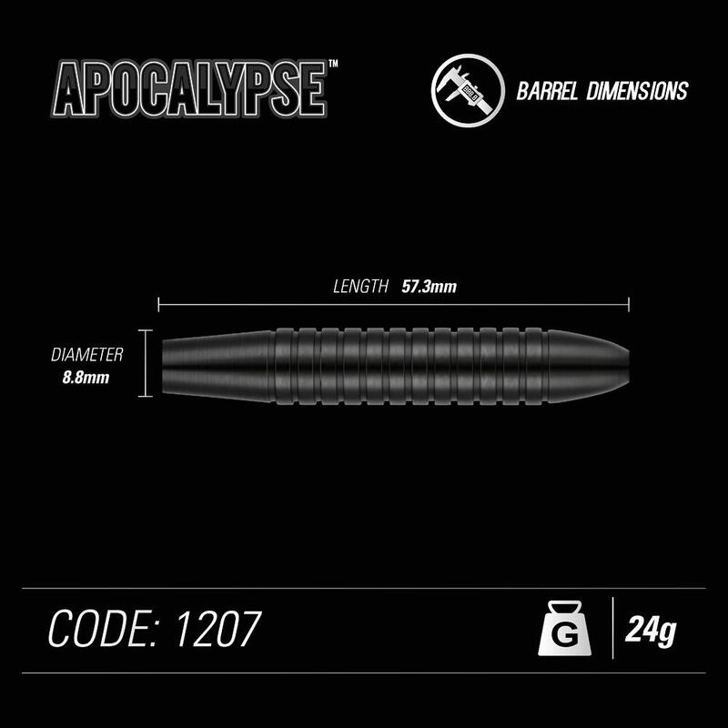 Winmau Apocalypse 24 G Dart Oku Seti
