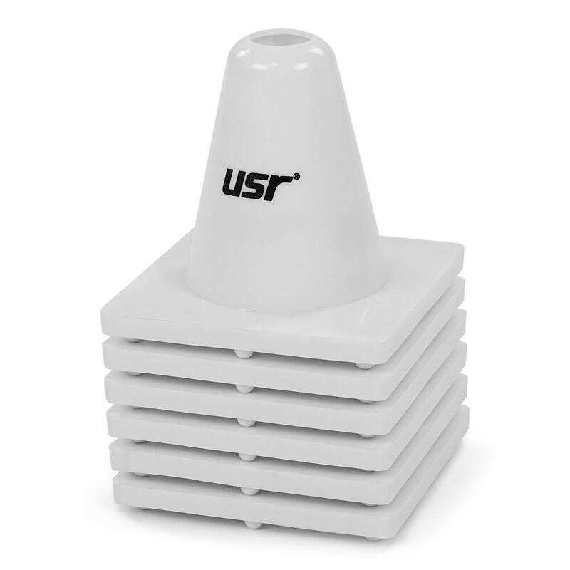 USR YH14B 6 lı 14 Cm Yumuşak Huni Seti Beyaz