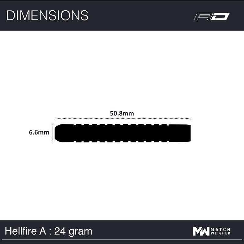 Red Dragon Hellfire A 24 G Dart Oku Seti