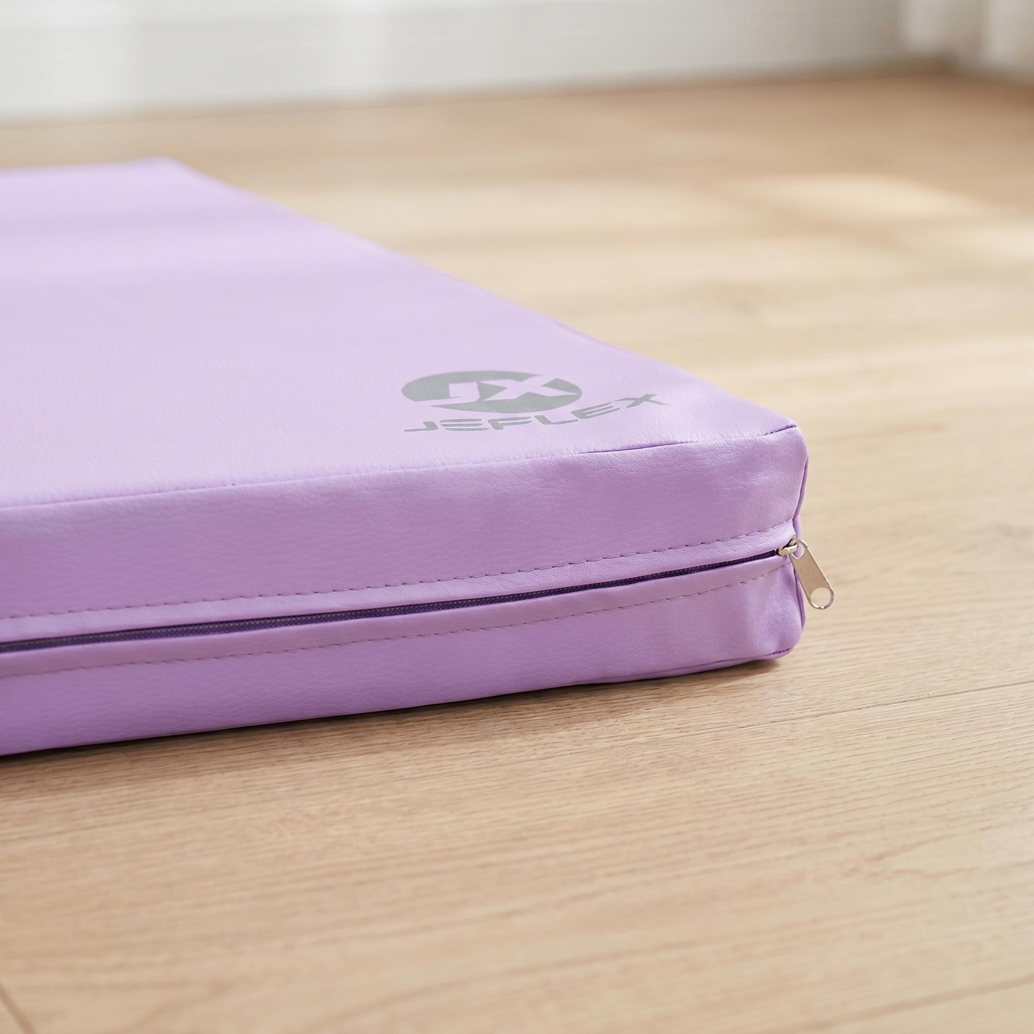 Tappetino sportivo 150 x 100 x 8 cm Fitness viola Weichbodenmatte Jeflex 3/7