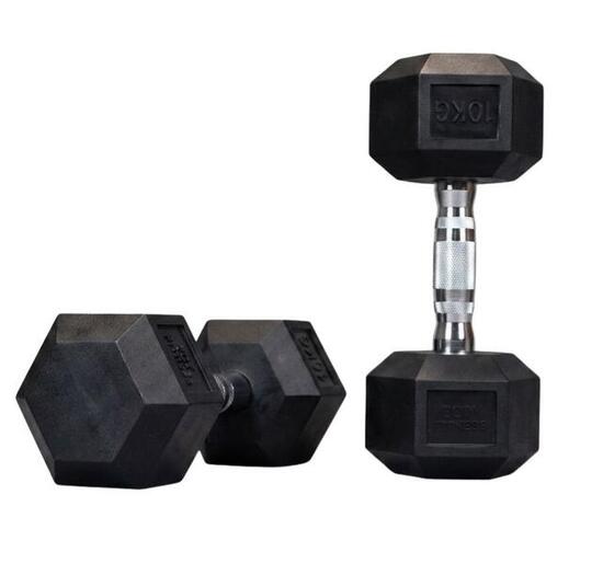 Hexagonale Kurzhanteln 10 Kg (Paar)
