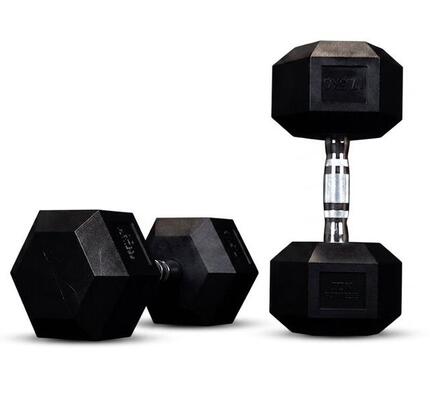 Haltères hexagonaux 8 Kg (paire)