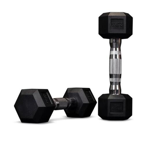 Haltères hexagonaux 2,5 Kg (paire)