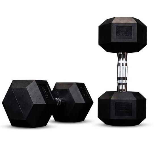 Hexagonale Kurzhanteln 15 Kg (Paar)