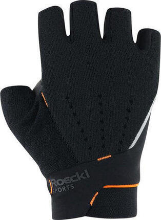 Roeckl Fingerlose Fahrradhandschuhe kurzfingrig schwarz