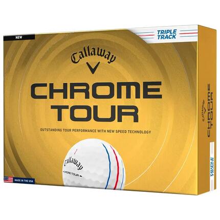 Callaway Chrome Tour Triple Track caja de 12 Bolas de Golf