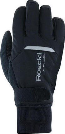 Roeckl Winterhandschuhe Vollfinger schwarz mit Reflektoren