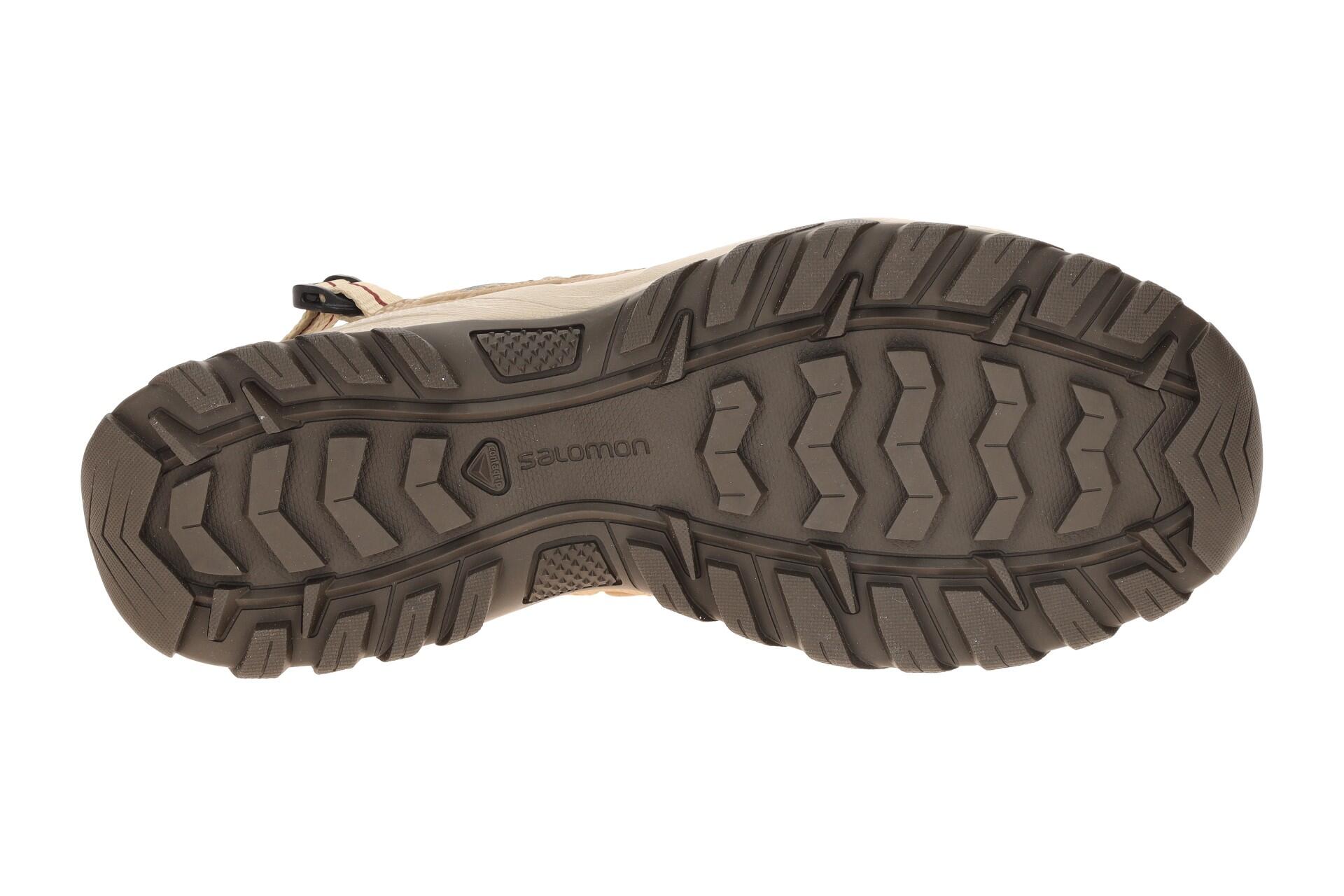 Salomon Alhama Schuhe beige gelocht 477865 7/7