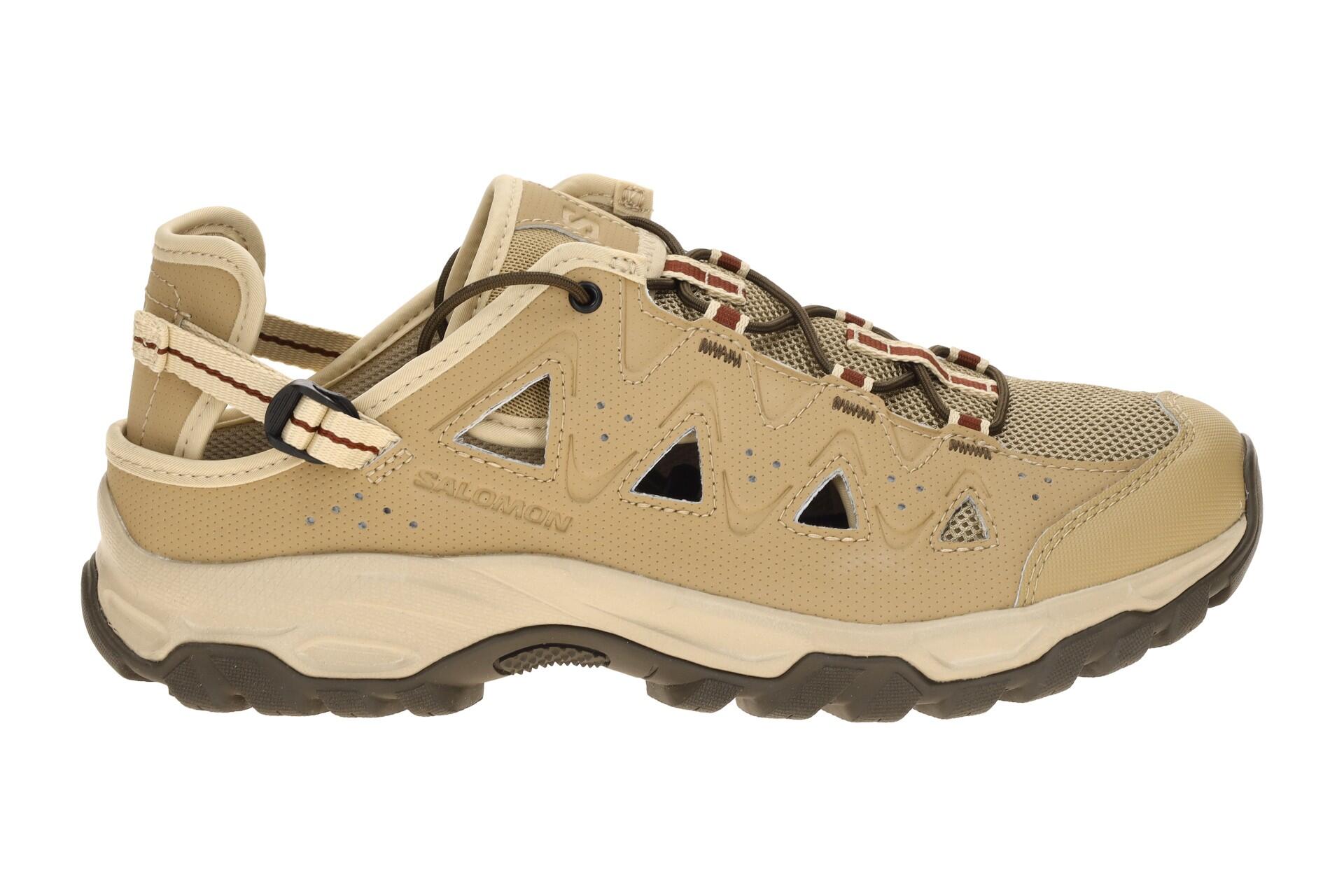 Salomon Alhama Schuhe beige gelocht 477865 2/7