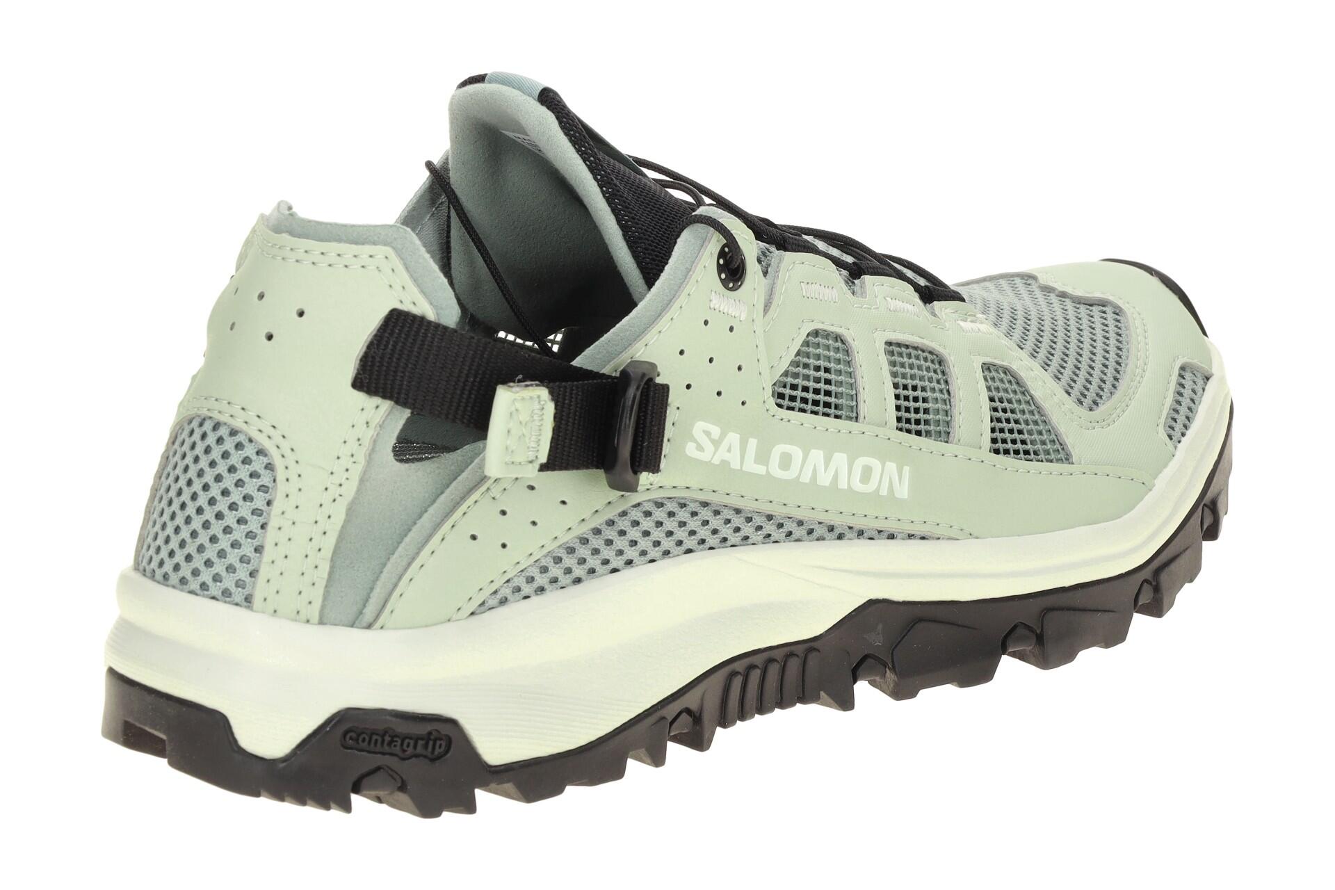 Salomon Techamphibian 5 Schuhe hellgrün Damen 491107 4/7
