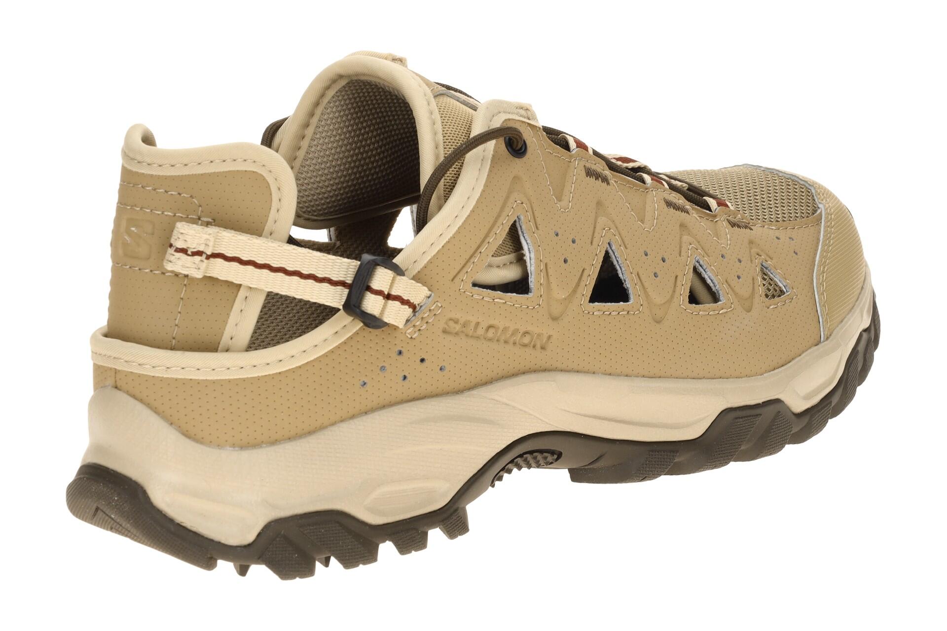 Salomon Alhama Schuhe beige gelocht 477865 4/7