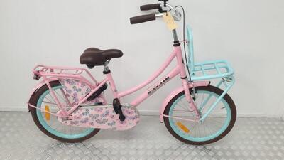 Popal transportfiets 20" kinderfiets - gebruikt - 3 maanden garantie, roze