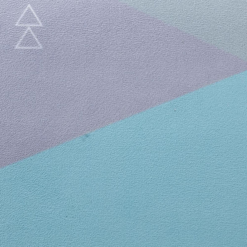 Saltea de yoga pentru copii Yoga Design Lab - Albastru Geo 4,5 mm