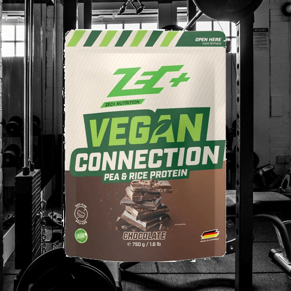 Zec+ Vegan Connection (750g) Chocolate - Eiwitten - Veganistisch eiwit 2/3