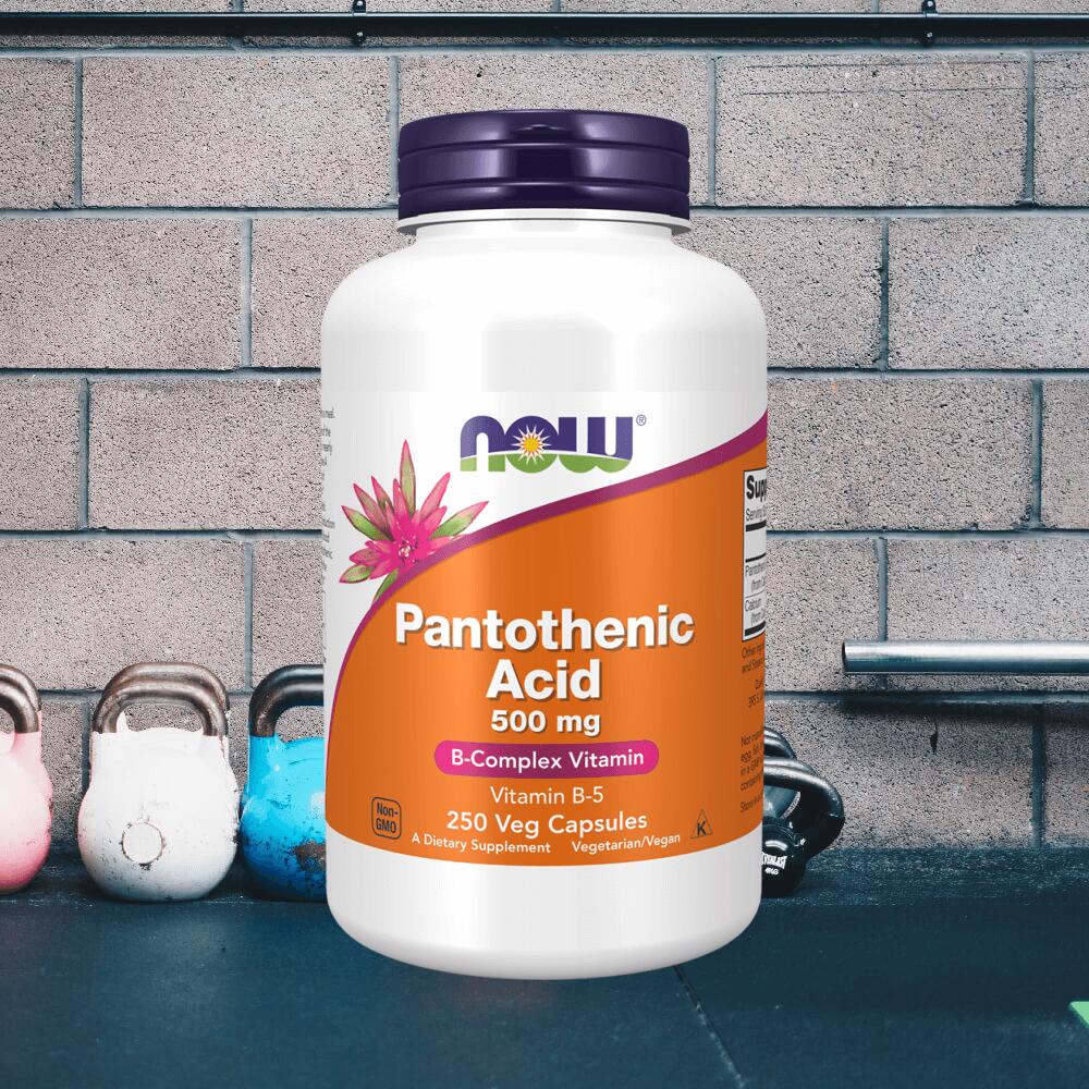 Now Foods Pantothenic Acid 500mg (250 vcaps) Unflavoured 2/3