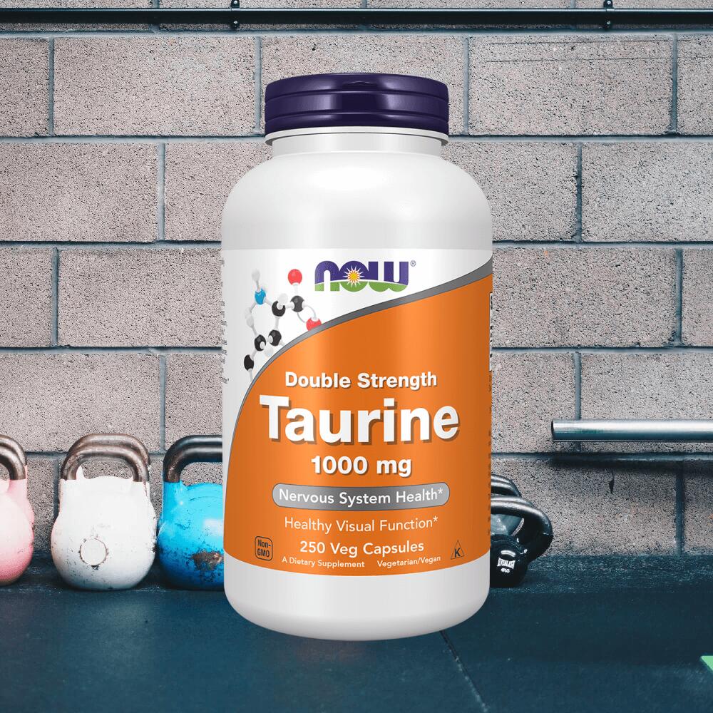 Now Foods Taurine 1000mg (250 vcaps) Unflavoured 2/3