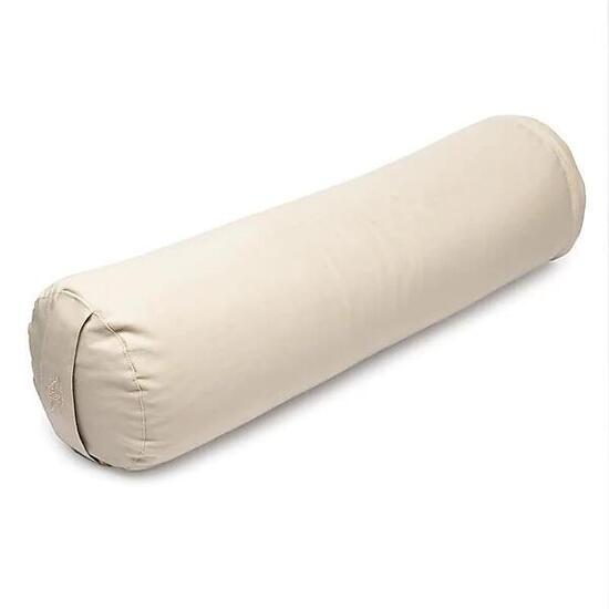 Wałek / Bolster do jogi Yogi & Yogini bawełna organiczna łuska gryki