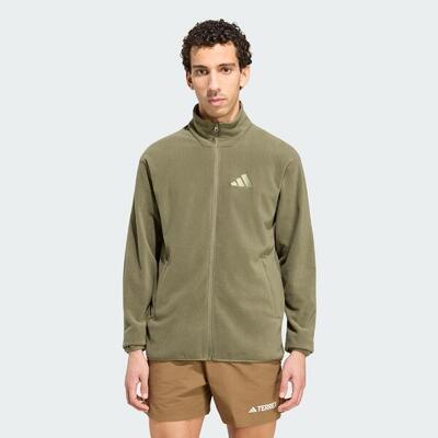 Terrex multi essentials fleece jack met lange ritssluiting