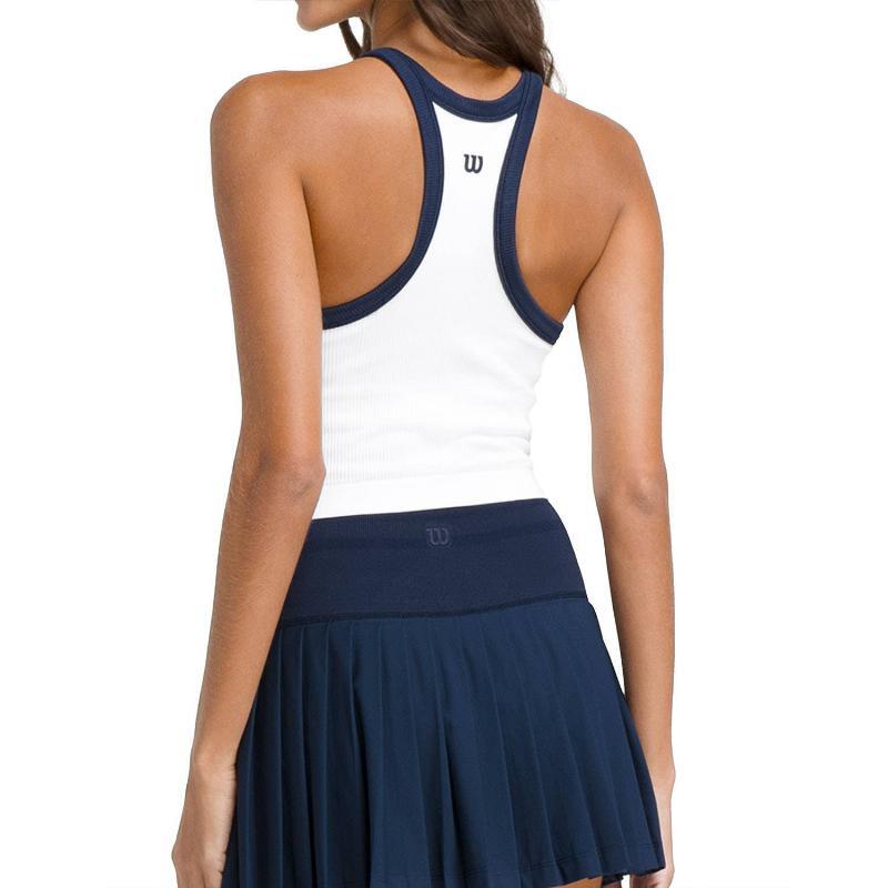 Top Wilson no diário Brami Blanco Azul Marino 4/5