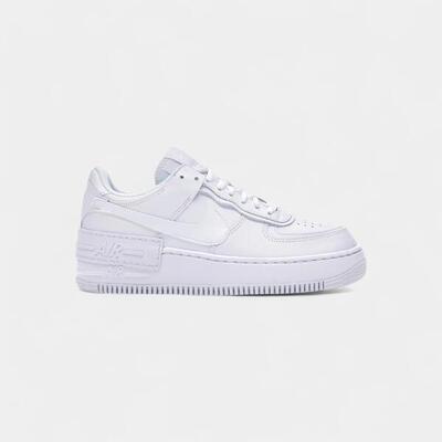 Nike air force 1 low shadow triple white (women's)