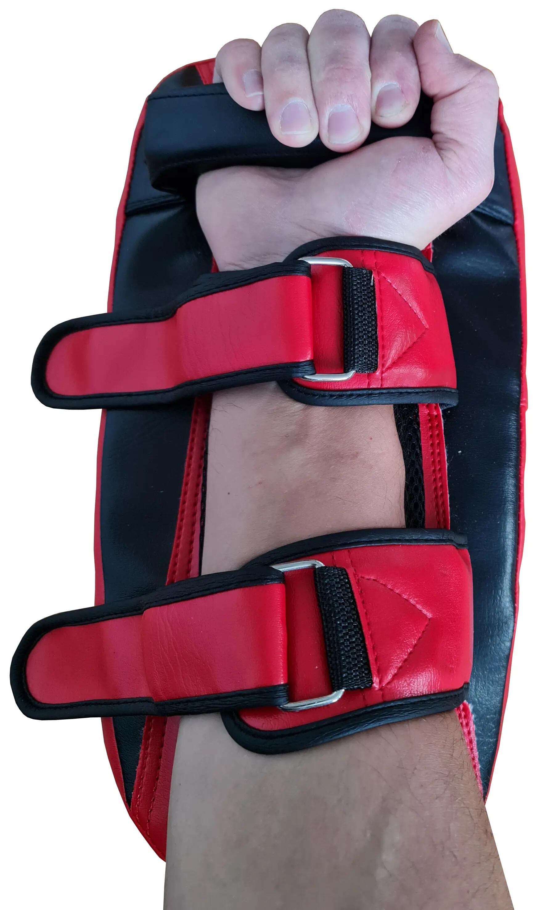 Bloc d'entraînement (lap) pour arts martiaux boxe/coup de pied 35 cm UNI rouge 6/6