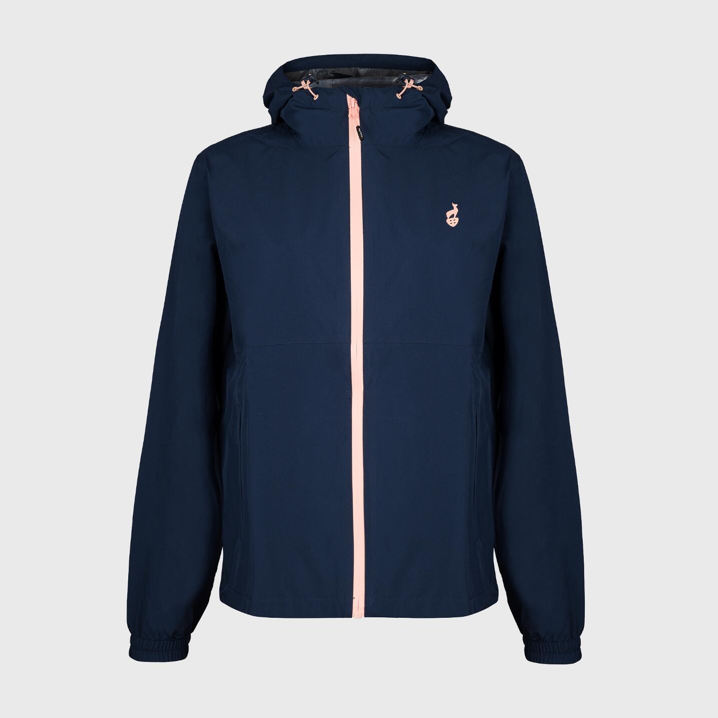 Kurtka trekkingowa damska Softshell AULP DUFFY rozpinana z kapturem turystyczna 3/7
