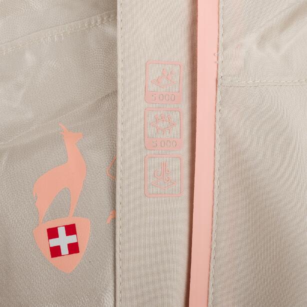 Kurtka trekkingowa damska Softshell AULP DUFFY rozpinana z kapturem turystyczna 6/7
