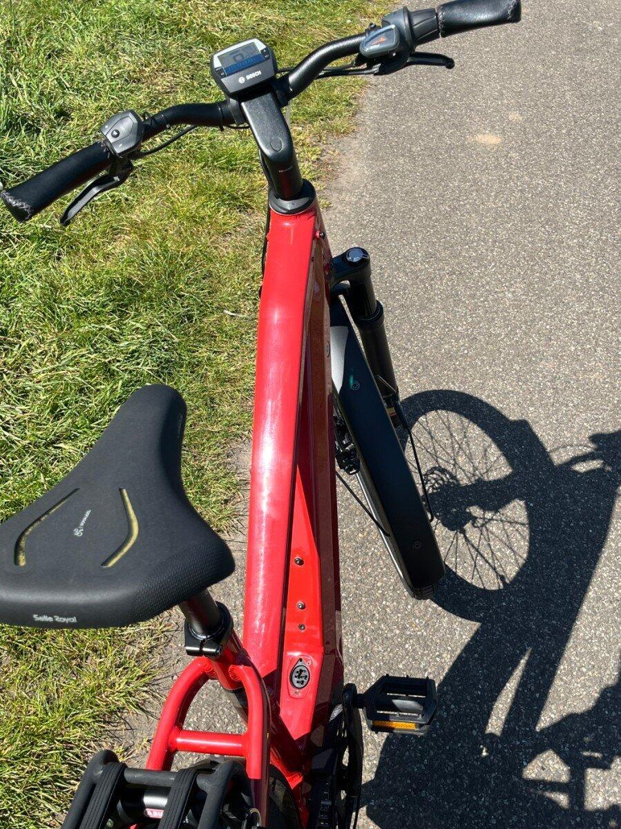 Riese & Müller Charger 3 Mixte GT vario 400Wh, rood 3/7