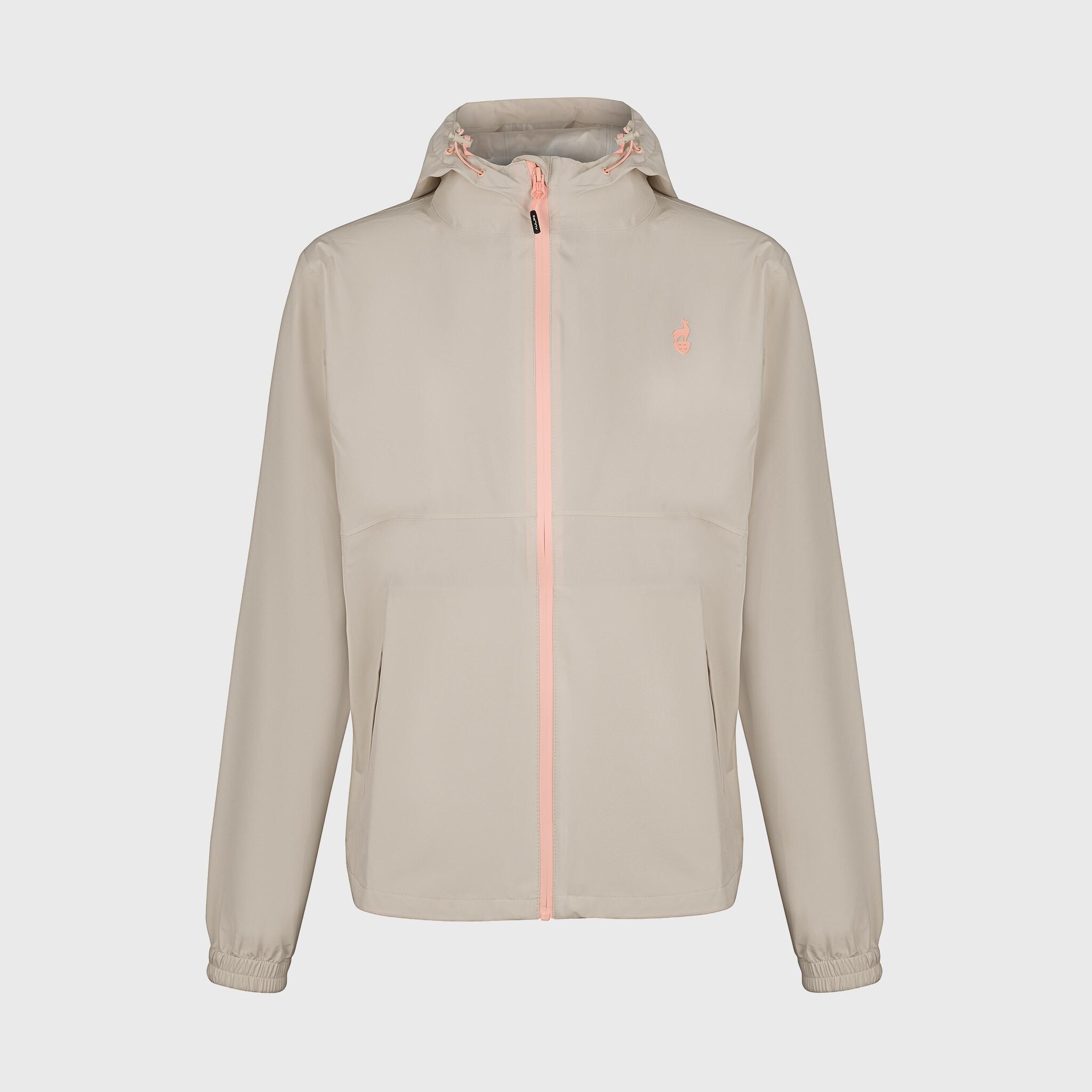 Kurtka trekkingowa damska Softshell AULP DUFFY rozpinana z kapturem turystyczna 3/7
