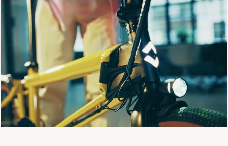 E-MAX Derailleur Bumblebee geel - universeel vervangonderdeel 3/4