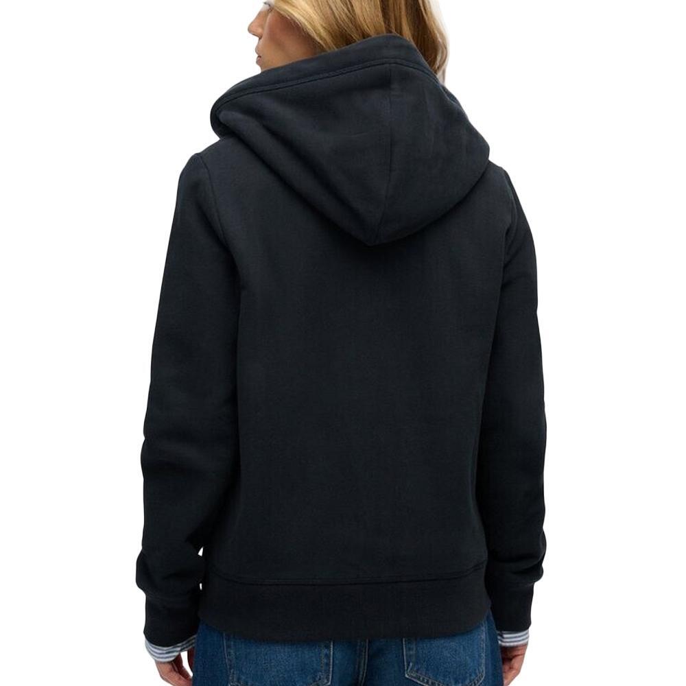 Sweat Marine Femme Superdry Essential Logo Ziphood Hb 2/2