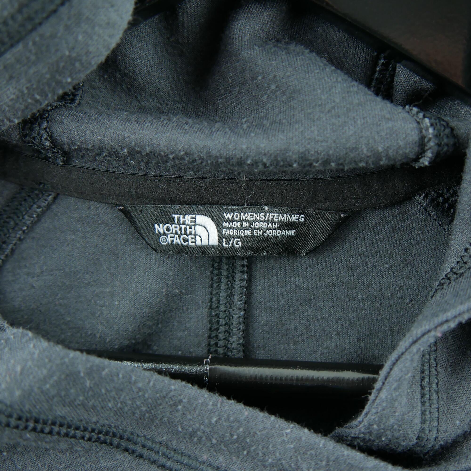 Seconde vie - Sweat à capuche Femme  TNF Gris - Très bon état 5/6