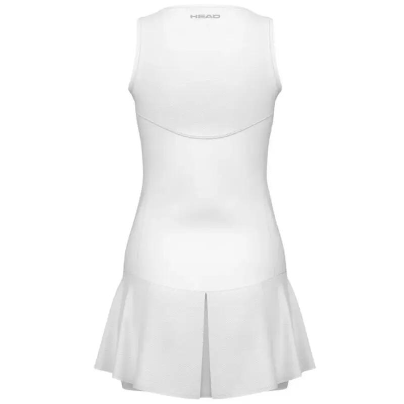 Vestido de Performance de Cabeça Branco 2/5