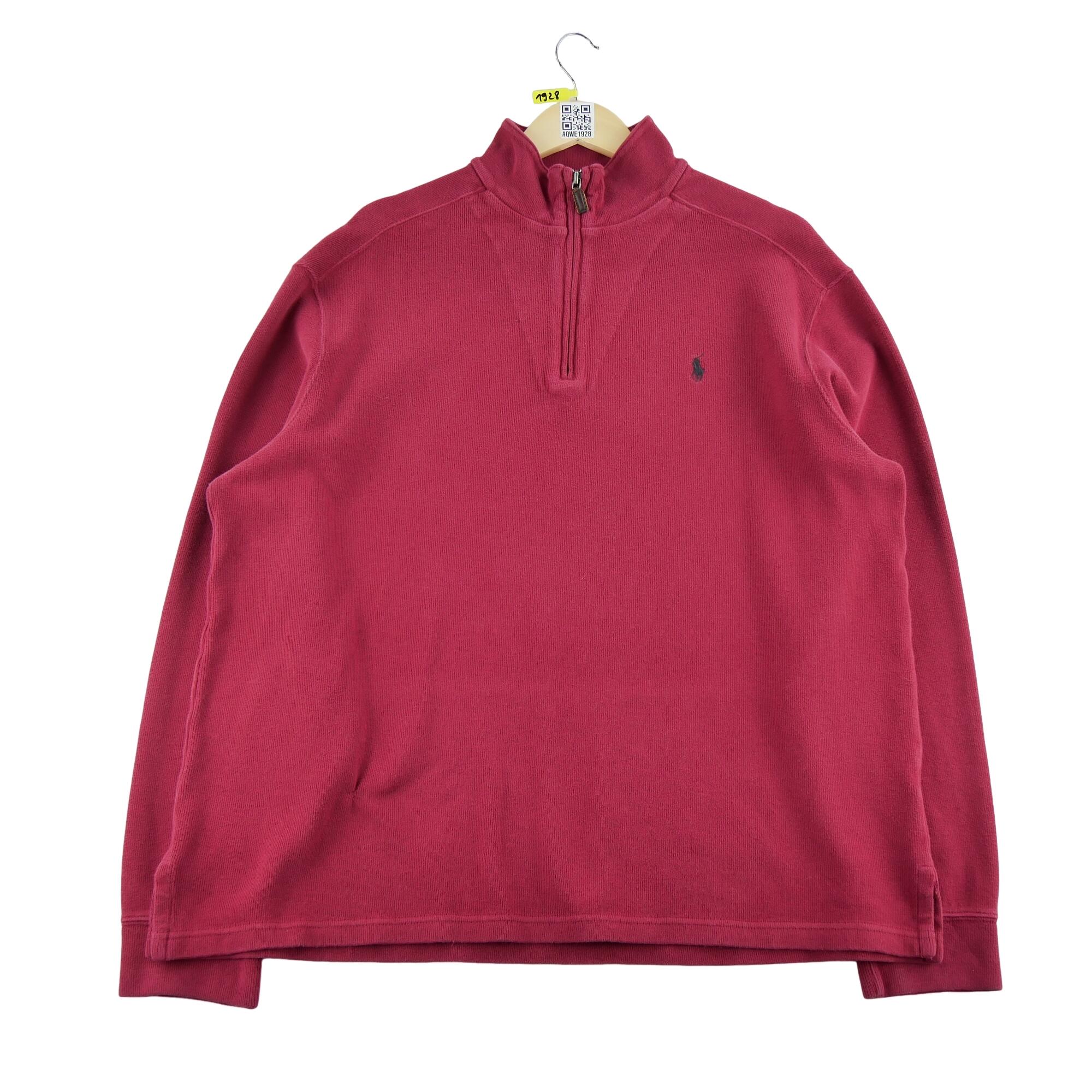 Seconde vie - Pull Homme  col camionneur quarter-zip - Bon état 3/7