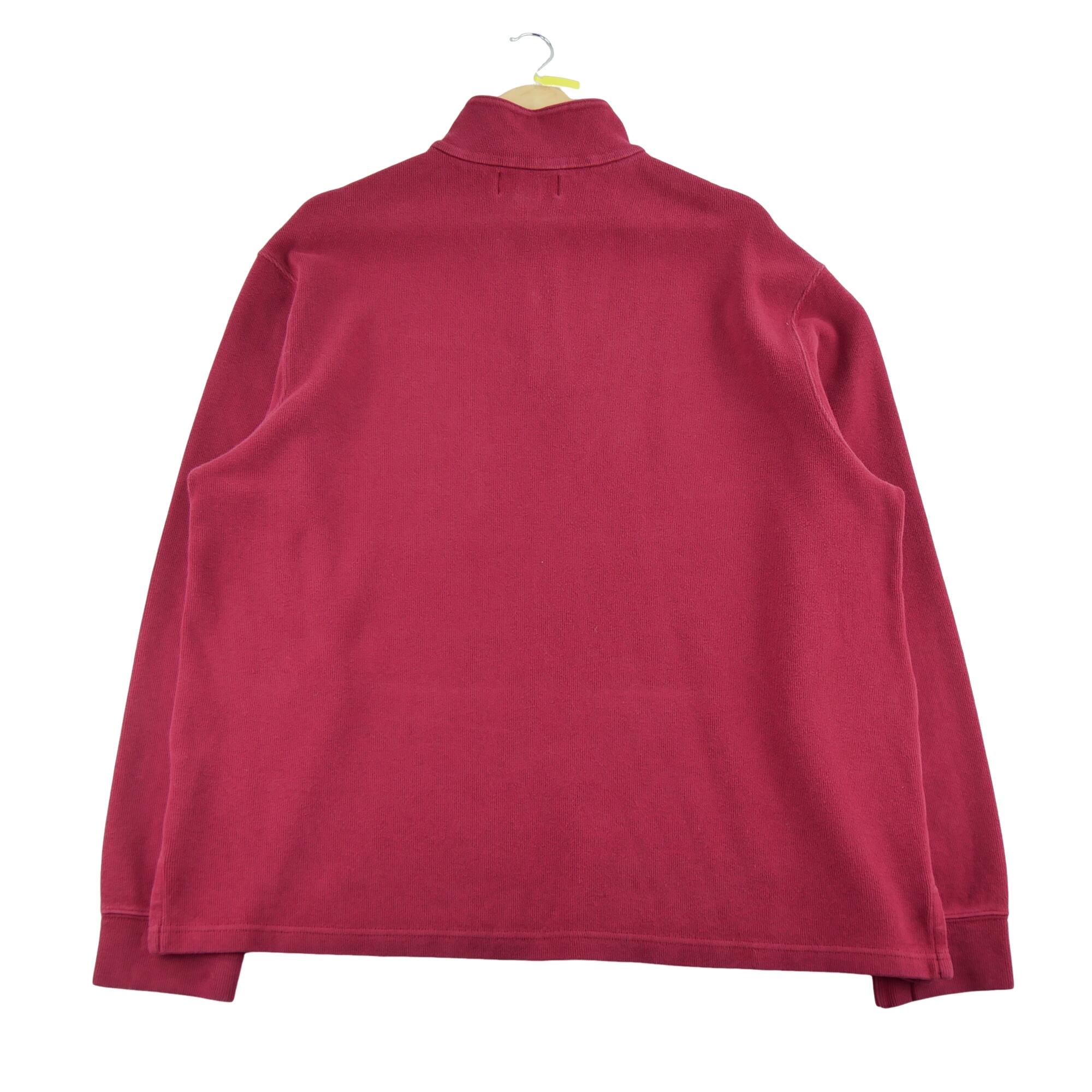 Seconde vie - Pull Homme  col camionneur quarter-zip - Bon état 2/7