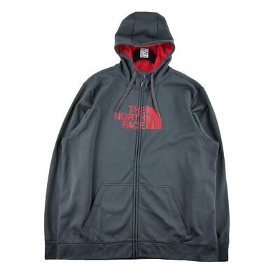 Tweedehands - the north face heren hoodie met rits - als nieuw