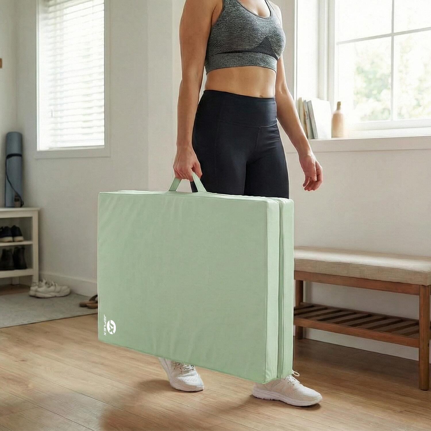 Colchoneta de gimnasia plegable 200 x 70 x 8 cm – colchoneta de fitness / superf 4/7