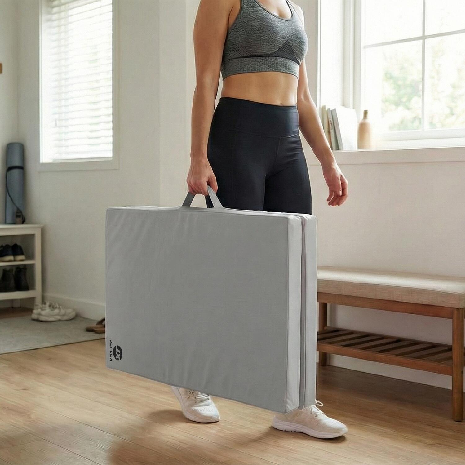 Colchonete de ginástica dobrável 200 x 70 x 8 cm – tapete de fitness / colchonet 3/7