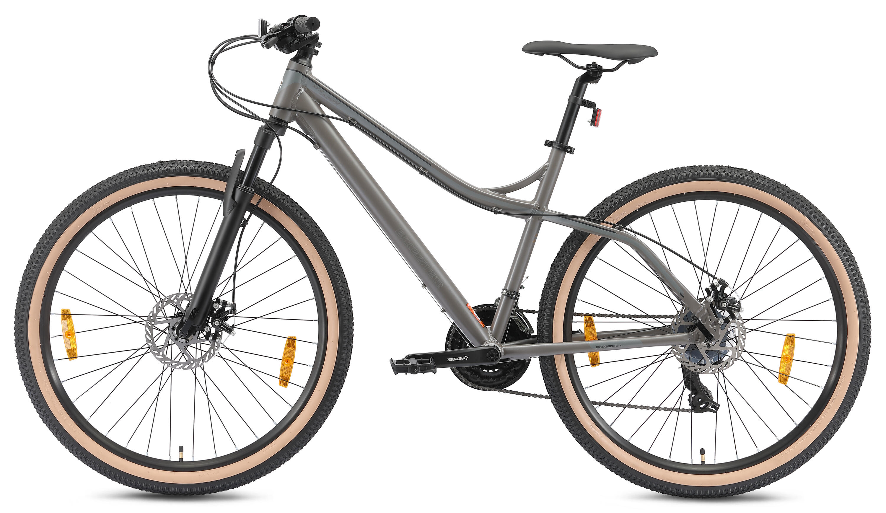 VTT 27.5" aluminium, semi-rigide, 21 vitesses, frein à disque 3/7