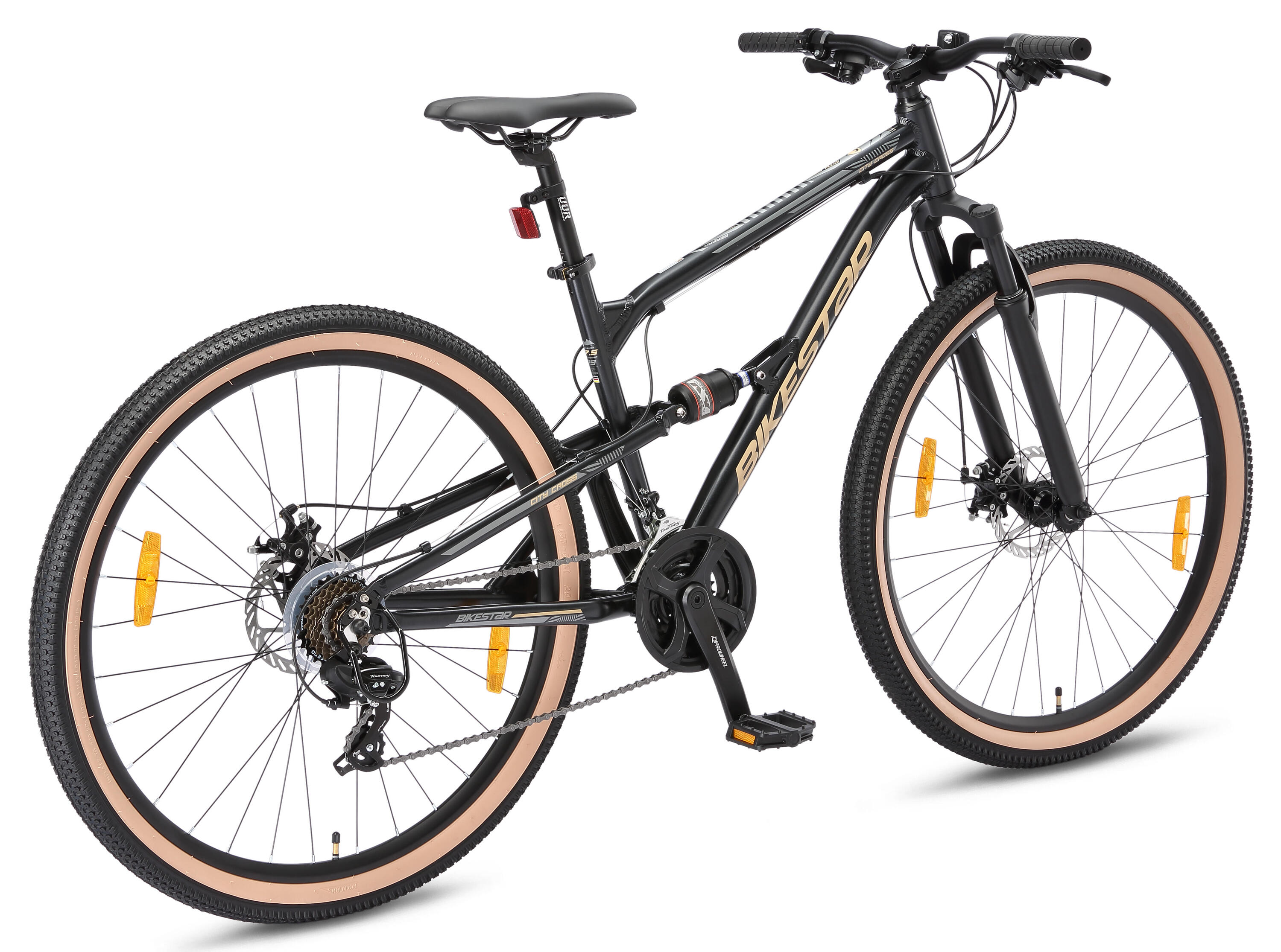 MTB 29" alluminio, full suspension, 21 velocità, freno a disco 4/7