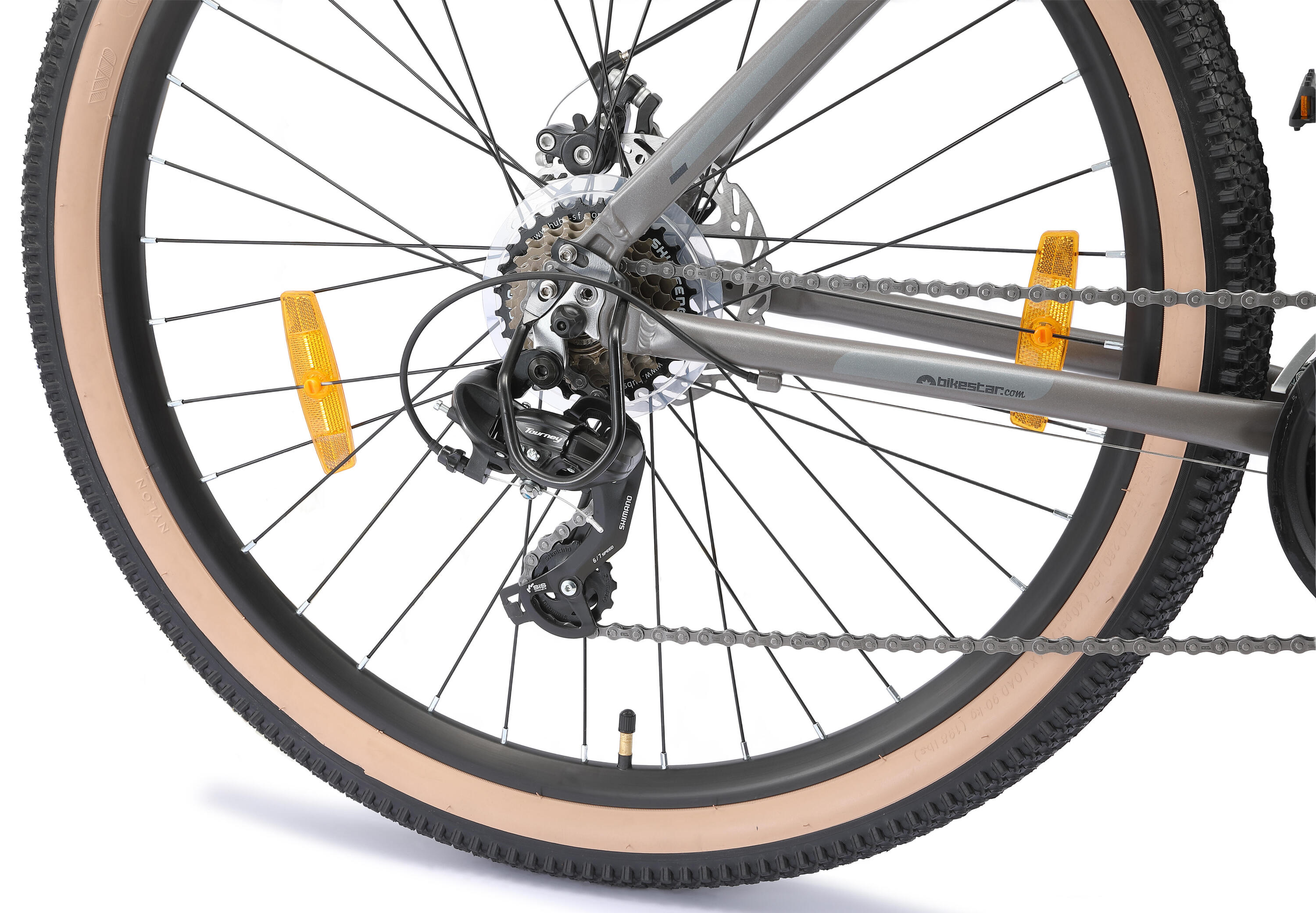VTT 27.5" aluminium, semi-rigide, 21 vitesses, frein à disque 5/7