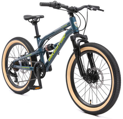 VTT 20" aluminium, vélo enfant 6 ans, semi-rigide, 21 vitesses, frein à disque