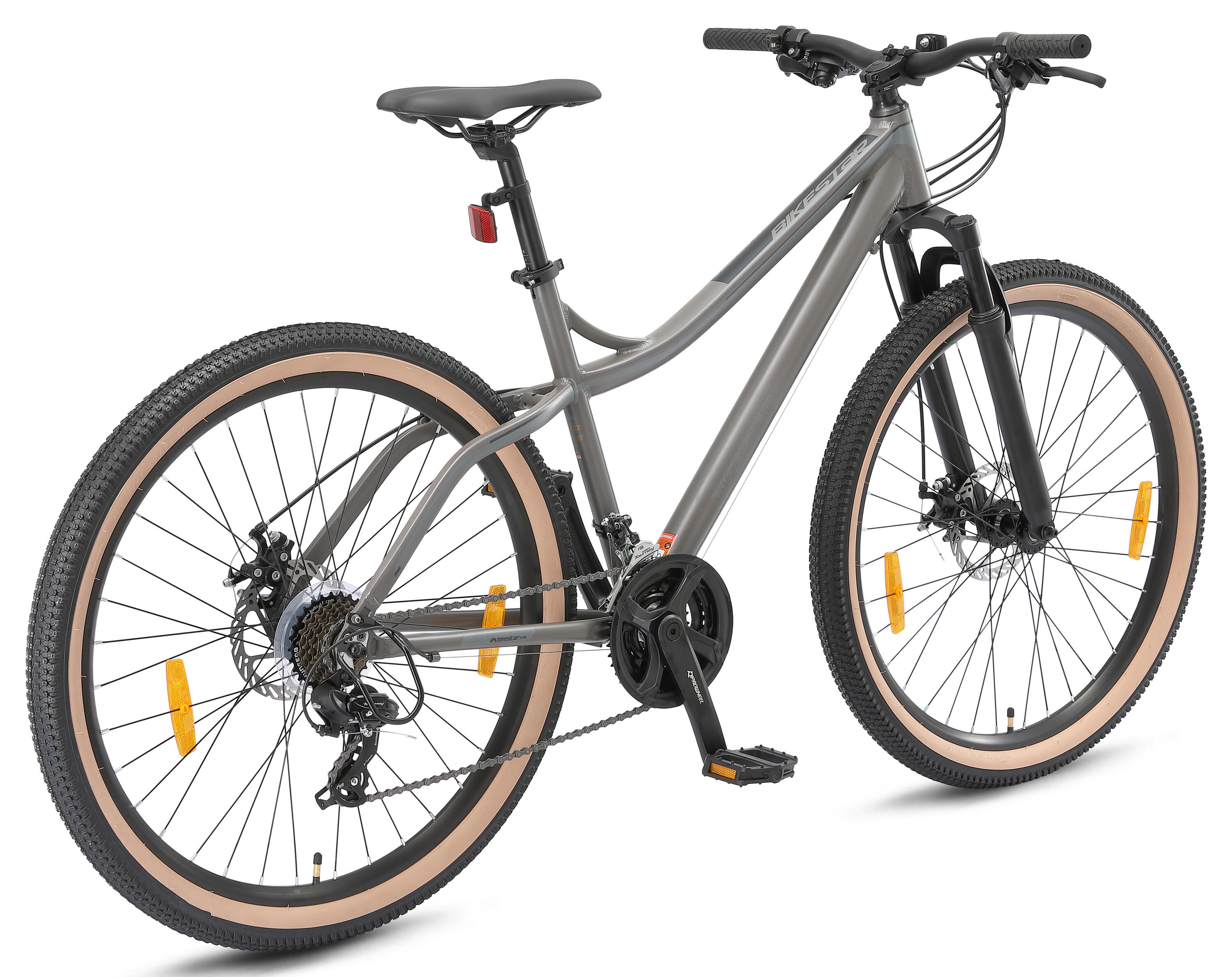 VTT 27.5" aluminium, semi-rigide, 21 vitesses, frein à disque 4/7