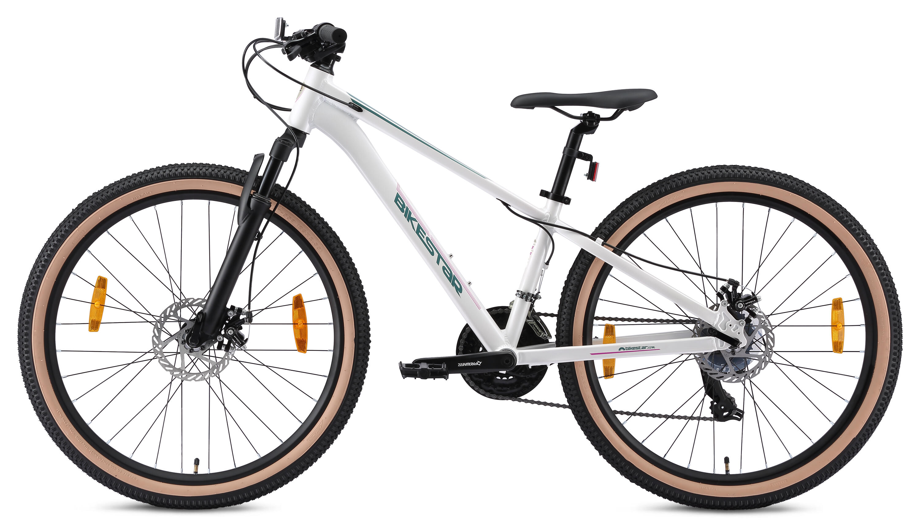 MTB fiets 26" aluminium, hardtail, 21 versnellingen, schijfremmen 3/7