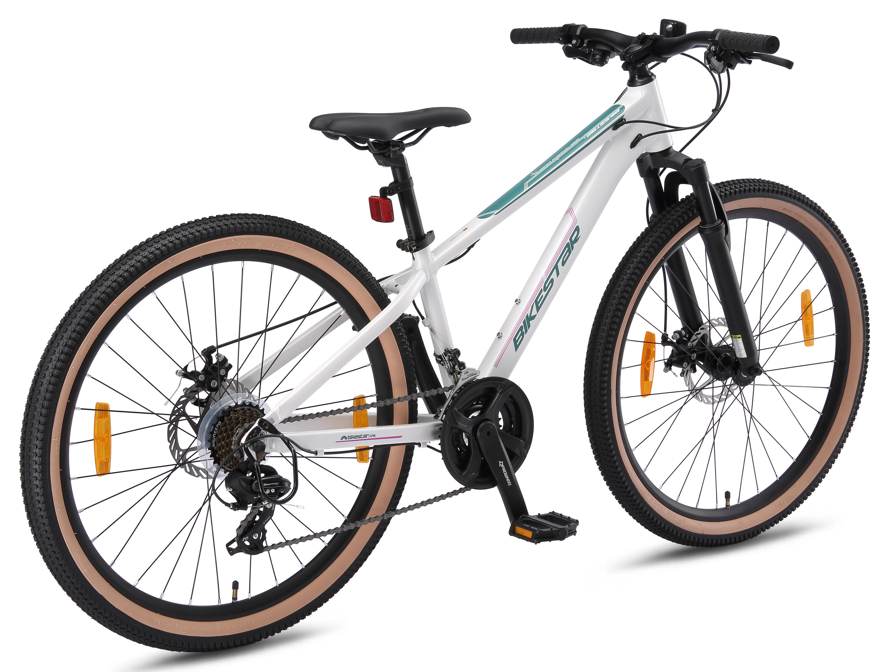 MTB fiets 26" aluminium, hardtail, 21 versnellingen, schijfremmen 4/7