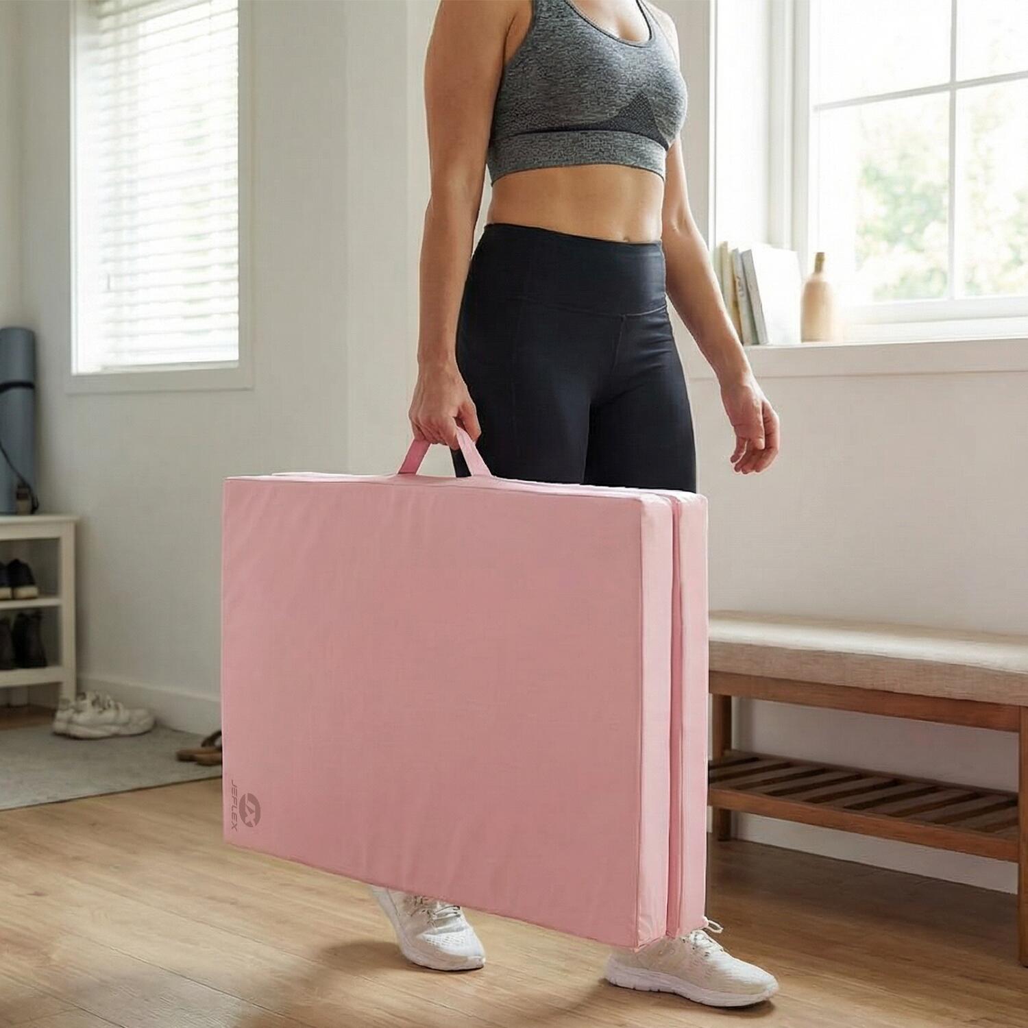 Colchoneta de gimnasia plegable 200 x 70 x 8 cm – colchoneta de fitness / superf 2/7