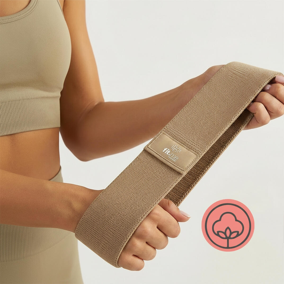 Materiałowe gumy taśmy hip band 3 szt. z antypoślizgowym wnętrzem 15–30 kg 4/7