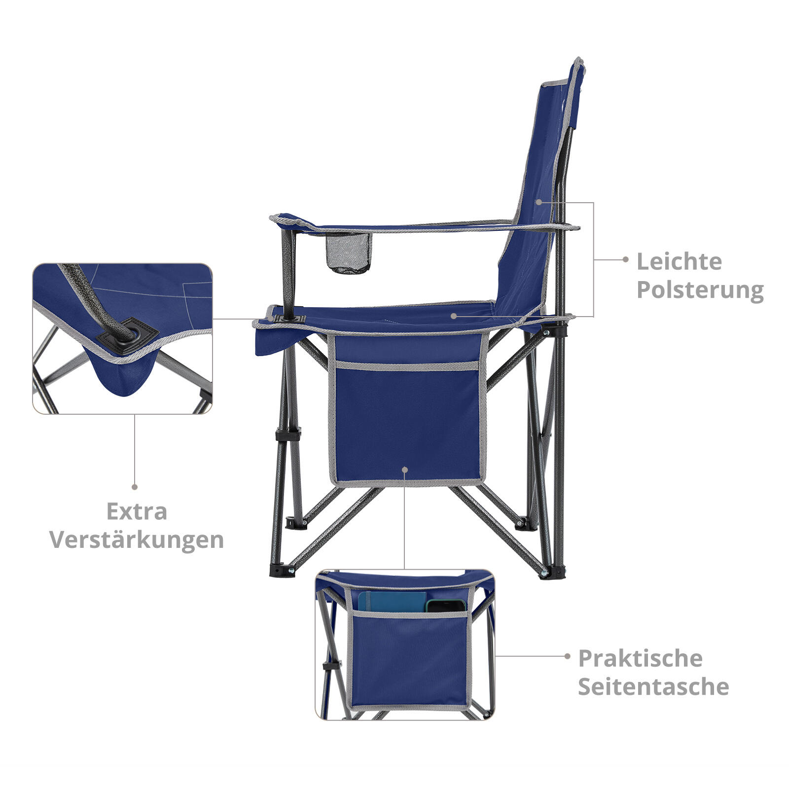 Chaise de camping Tanger Pliant XL 7/7