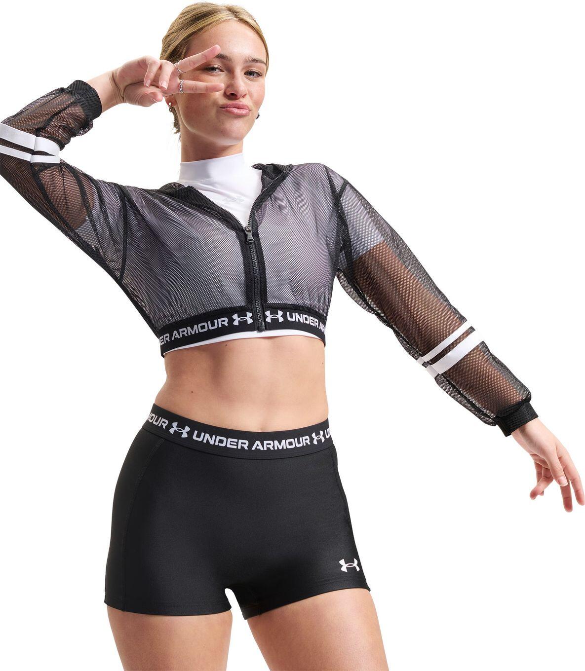 Shorty Under Armour Heatgear® 8 Cm Voor Dames Ultimate Zwart 5/5