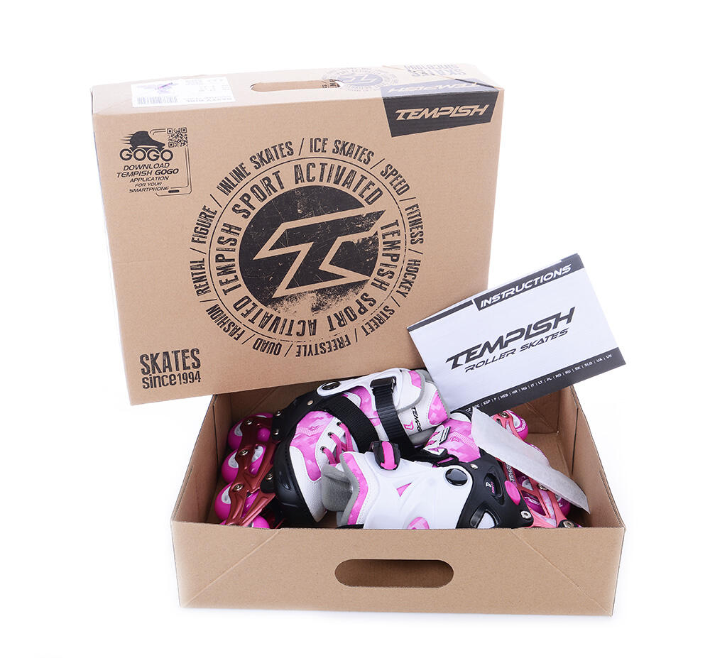 Pattini - Dasty - Bambini - Regolabile - Rosa 7/7